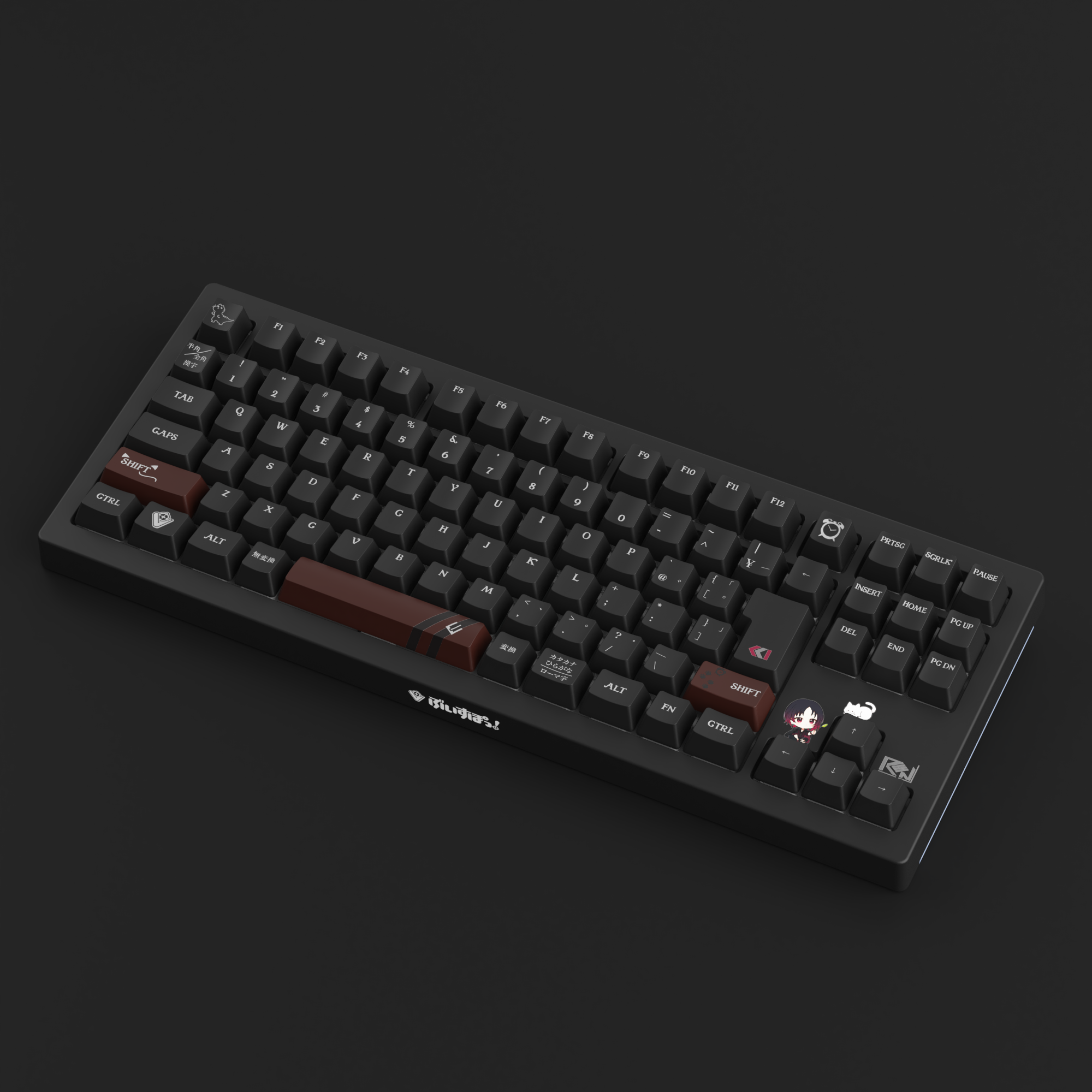 ぶいすぽキーボード 如月れん ぶいすぽっ！ VSPOLGEAR Gaming Keyboard 如月れん 如月れん - VSPO! GEAR