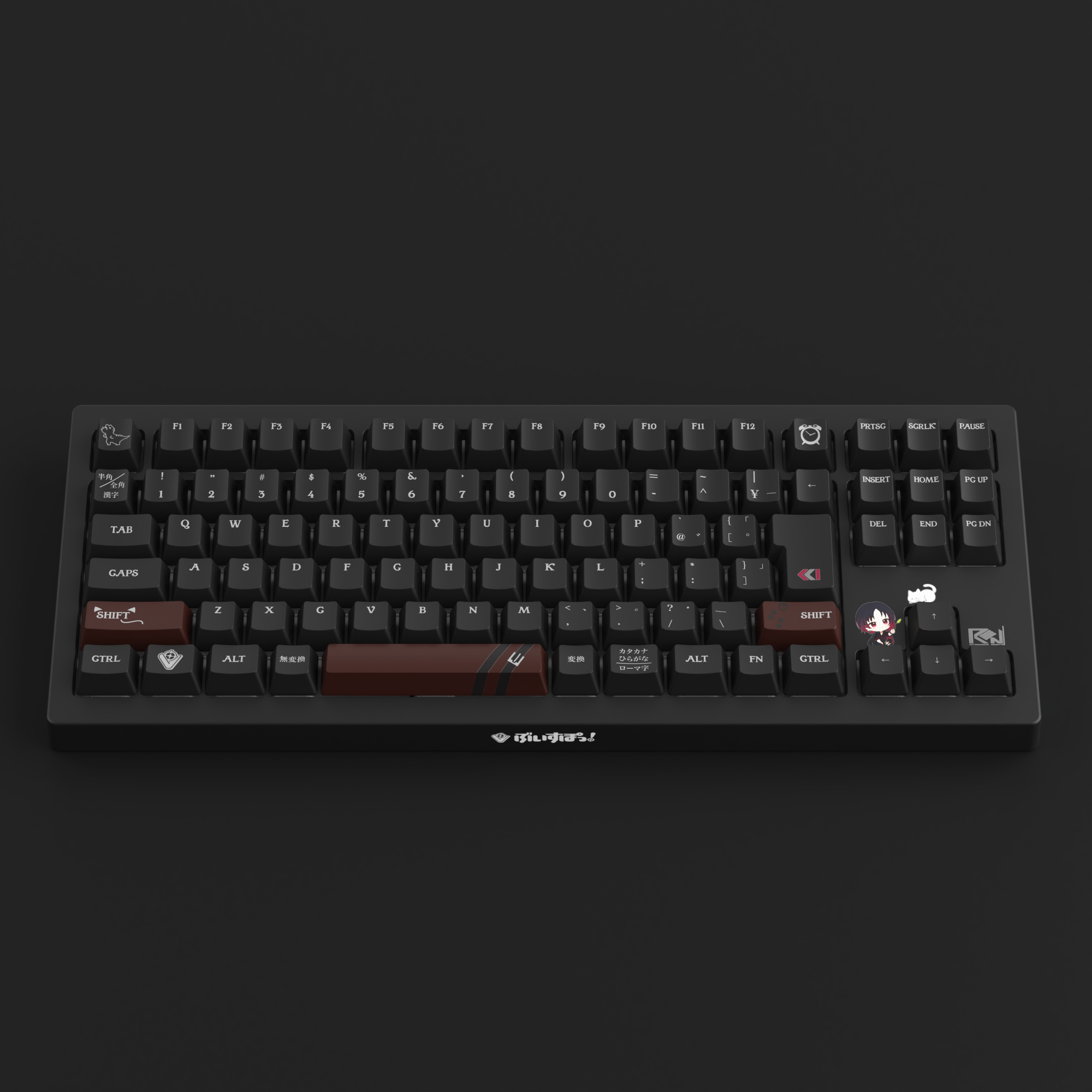 新品 VSPO! GEAR ゲーミングキーボード 第1弾 橘ひなのEdition VSPO! GEAR ゲーミングキーボード 第1弾 一ノ瀬うるはEdition PC周辺機器