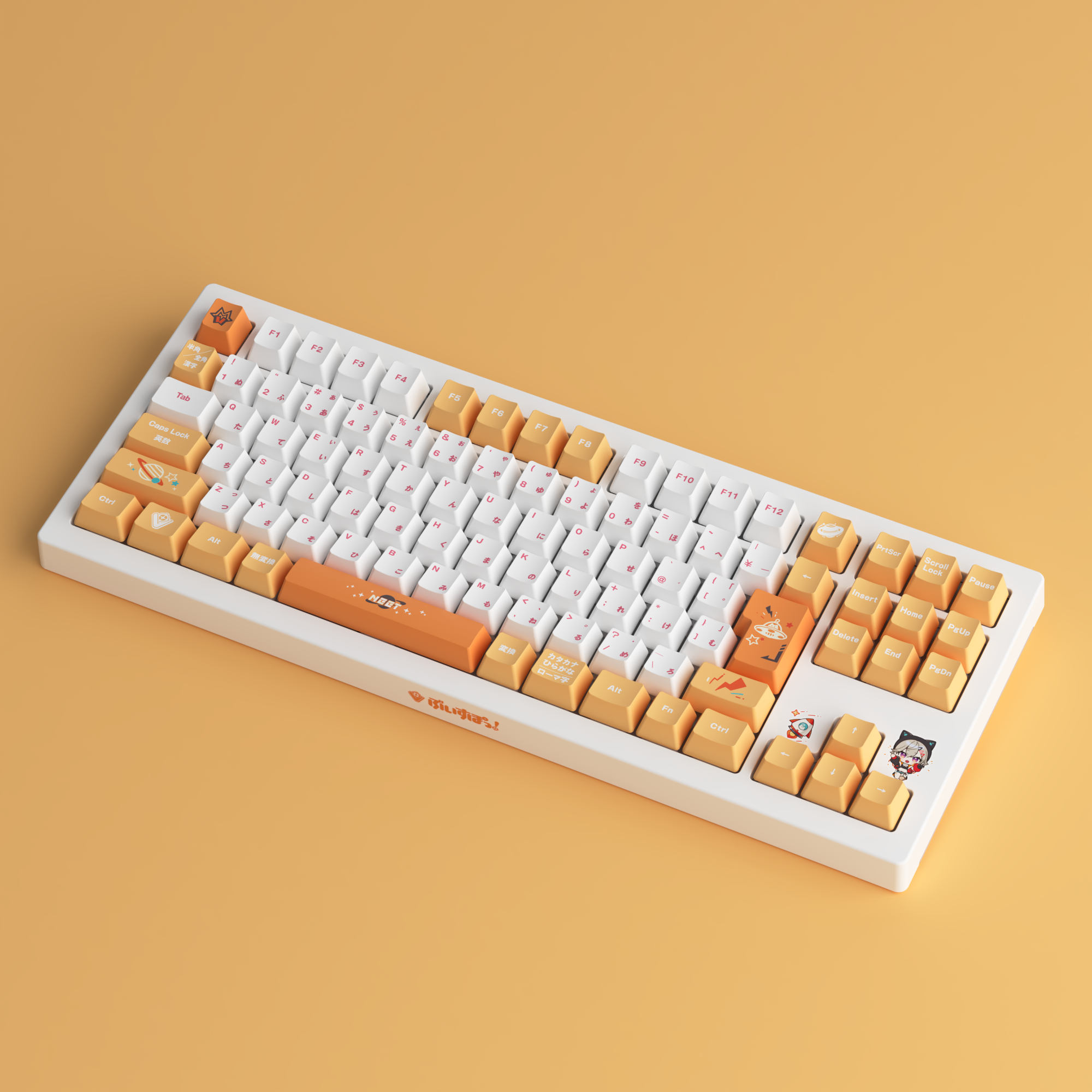 ぶいすぽっ！小森めと　キーボード ぶいすぽっ VSPO!GEAR ゲーミングキーボード 小森めと 小森めと - VSPO