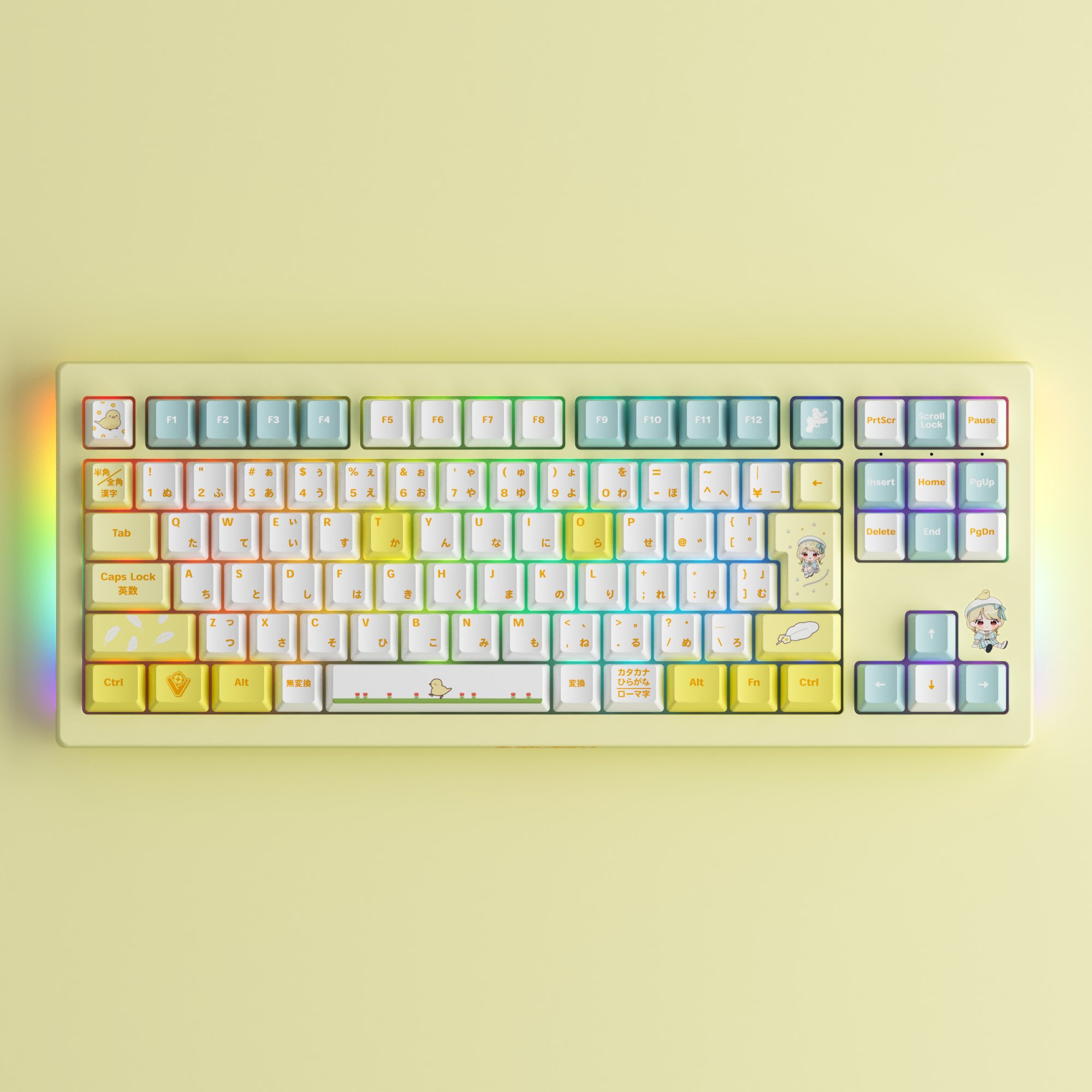 ぶいすぽっ！ 小雀トト ゲーミングキーボード 【公式通販】