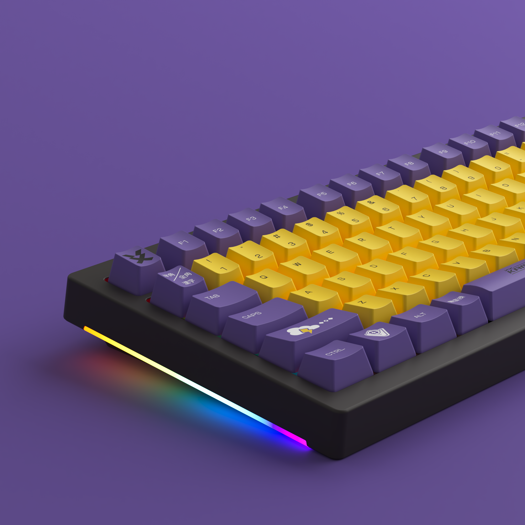 ぶいすぽっ！GEAR ゲーミングキーボード 神成きゅぴ EDITIONぶいすぽっ 