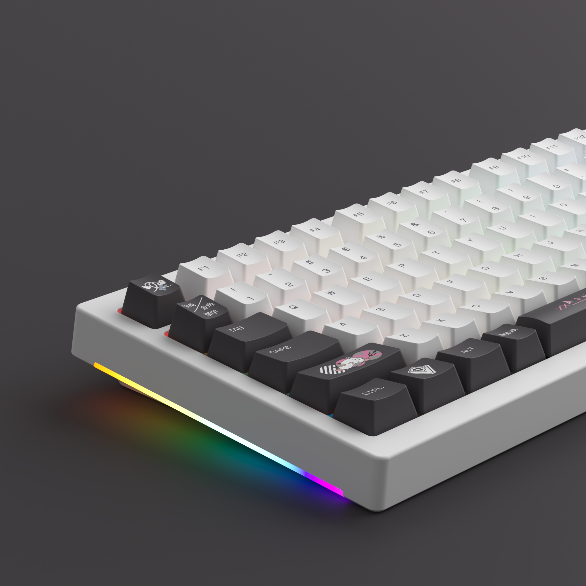 VSPOGEAR ゲーミングキーボード 空道セナ EDITION 6jsZS 